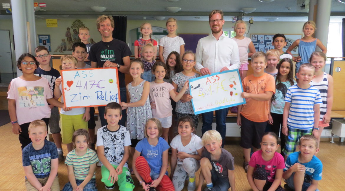 Adalbert-Stifter-Grundschule Kaufbeuren-Neugablonz unterstützt die Rising Star Schule